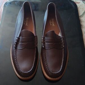 GH Bass & co Weejuns mens loafers brown sz 9.5
